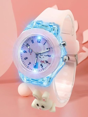 Quano 3D Cartoon Kids Analog Watch with LED Luminous 7 Multicolour Glowing Disco Light 3D Cartoon Kids Analog Watch with LED Luminous 7 Multicolour Glowing Disco Light Analog Watch - For Boys & Girls Quano 3D Cartoon Kids Analog Watch with LED Luminous 7 Multicolour Glowing Disco Light 3D Cartoon Kids Analog Watch with LED Luminous 7 Multicolour Glowing Disco Light Analog Watch - For Boys & Girls