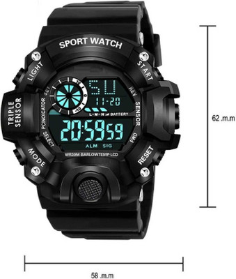 HISHOPRI Multifunctional Digital Watch for Girls & Boys S37 Digital Watch  - For Men & Women