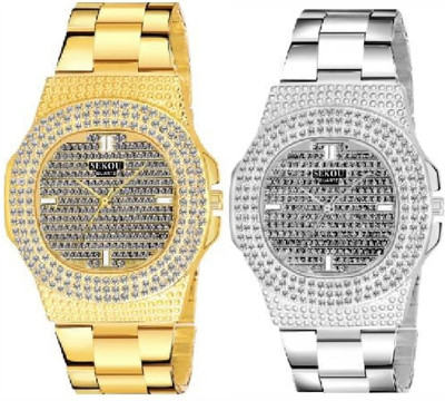 Timefit Smart Look Fully Partywear Top Quality Analog Watch  - For Men