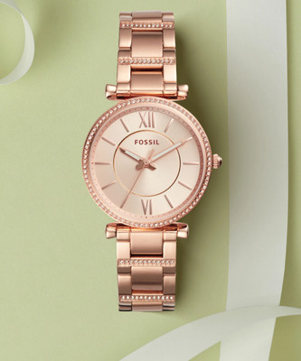 FOSSIL Carlie Carlie Analog Watch  - For Women