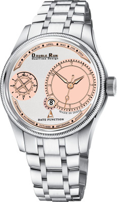 DoubleRun Analog Watch  - For Men