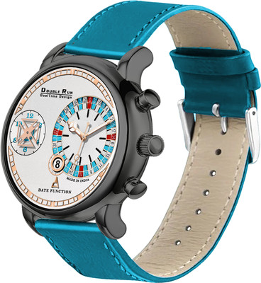 DoubleRun Analog Watch  - For Men