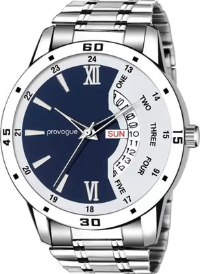 PROVOGUE wrist watches for men and boys Provogue Functioning Stainless Chain Analog Watch  - For Men