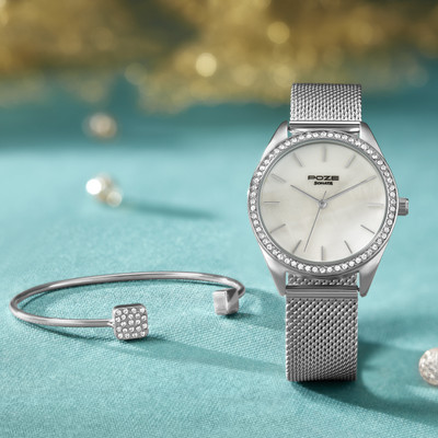 SONATA Poze - Metal Analog Watch  - For Women