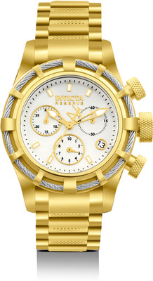 INVICTA Bolt Bolt Quartz White Dial Analog Watch  - For Men