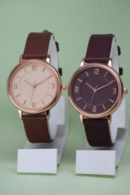 VIRAKTI Best Leather Belt Round Cash Hydraulic Dial Attractive Watch Best Leather Belt Round Cash Hydraulic Dial Attractive Analog Watch  - For Girls