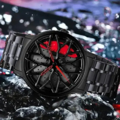 JARURATI STORE Men’s Rotating Wheel Dial Analog Watch A26 Rotating Analog Watch-26 Analog Watch  - For Men