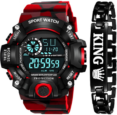 Keep n Touch Premium Looks Sports Multi-Function Sports Cool Style Digital Watch  - For Men