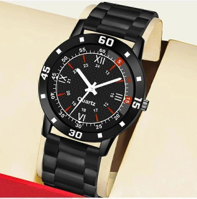 SHURAI ROMAN-Watch-red_black f Long Life premium quality water resistant wirst Analog Watch  - For Men