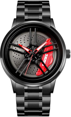 MN Enterprises Alloy Wheel Rotating Dial Watch Analog Watch  - For Boys