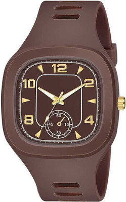 dmash Grey Squire Dial Silicone Strap Stylish watch ANALOG WATCH Analog Watch  - For Boys