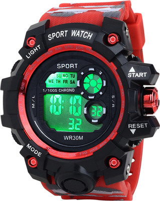 TERIZLA 6000 Sporty Digital Hybrid Collection Mud Resistance Multi Mode Sport Watch Digital Watch  - For Men