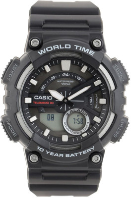 CASIO AEQ-110W-1AVDF Youth Combination ( AEQ-110W-1AVDF ) Analog-Digital Watch  - For Men