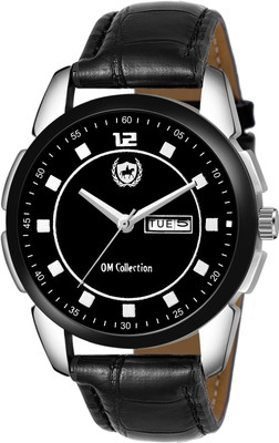 Om Collection OMH03 Day and Date Watch Analog Watch  - For Men