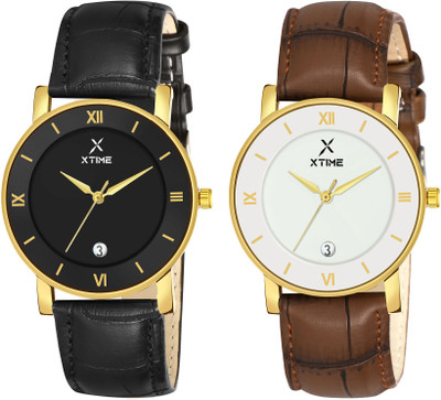 XTIME XEGP03CB&W Analog Watch  - For Men