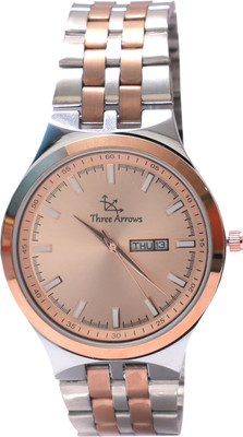 Three Arrows Analog Watch  - For Men