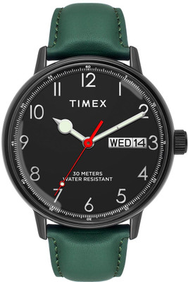 TIMEX TWEG25402 Black Round Dial Quartz Analog Watch  - For Men