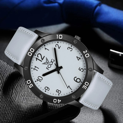 FOGG 1212-Grey Big Dial Analog Watch  - For Men
