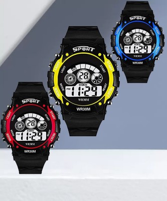 Rozti Brand A Superb Style Unisex-Child Multicolour Dial Digital Watch  - For Boys & Girls