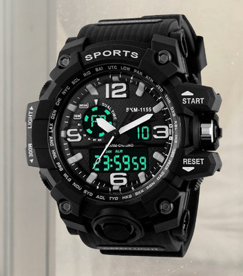 Diaggro SKM 1155 Trending multi-sports analog-digital watch ideal for men Analog-Digital Watch  - For Men