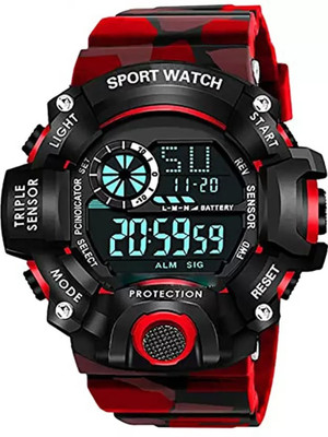 PUSFIA silicon l l straps cool cool look trendying collection 2023 Men Trendy Hot Selling Digital Stylish Day and Date Watches Best Quality Provide Digital Watch  - For Boys & Girls