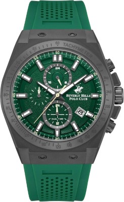 Beverly Hills Polo Club BEVERLY HILLS POLO CLUB Men Multi Function Dark Green Dial Watch - BP5024Y.675 Analog Watch  - For Men