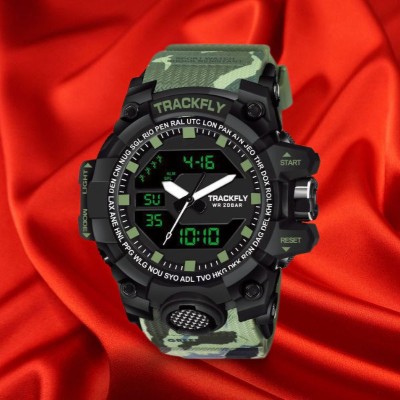 BARASTI 1005_ARMY_BELT_GREEN_J11 Analog-Digital Watch  - For Men