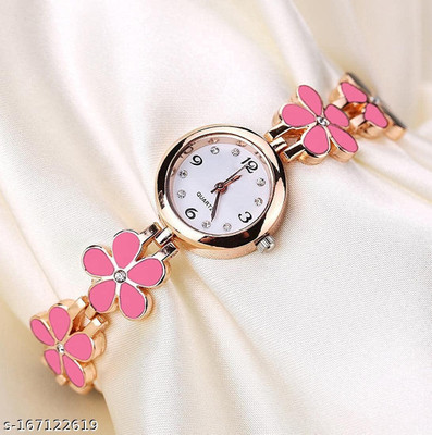 RIDHHANAL Unique Designer Flower Watch Analog Watch  - For Girls