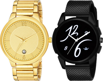 TVILLA Black Professional Look MZ-LR61 Analog Watch  - For Men