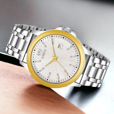 LORENZ 4050R_NEW Date Functioning Stainless Steel Chain Watch Analog Watch  - For Men