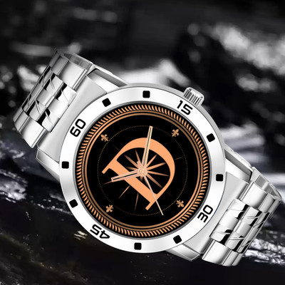 Red Robin ALPHA-D-AVO-SIL-STL-1 Alpha Heritage Collection D Silver Strap Watch for Man & Boys Analog Watch  - For Men