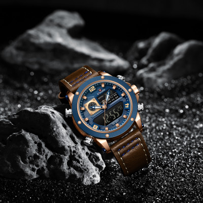 NAVIFORCE Analog-Digital Watch  - For Men