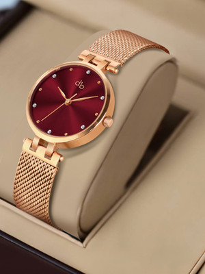 Dressberry DB-035-Maroon Stylish Analog Watch  - For Women