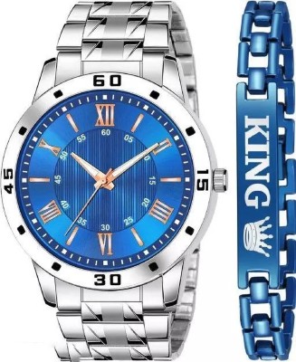 Red Robin 1016-BLU-D-AVO-SIL-STL-KING-BLU-BRCLT_bb Best Quality Sophisticated Boys Analog Watch  - For Men