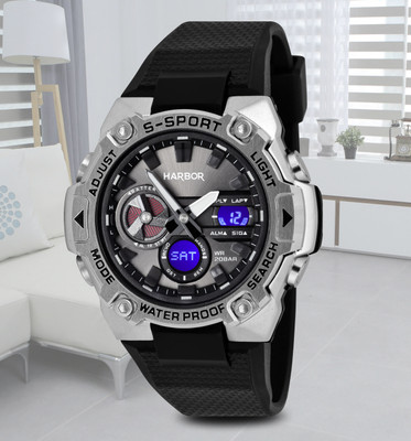 Harbor 9124PU The latest in men’s analog and digital watches Analog-Digital Watch  - For Men