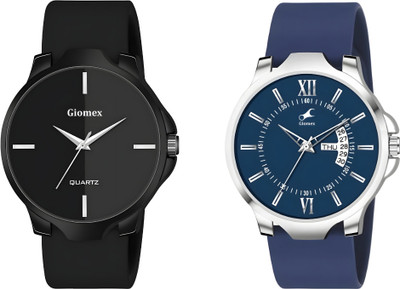 Giomex Solid Design Combo Analog Watches Analog Watch  - For Men & Women