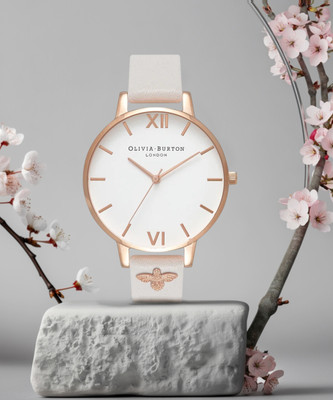 olivia burton 3D Bee Analog Watch  - For Women