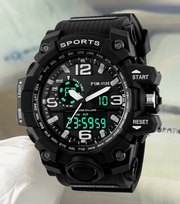 Diaggro SKM 1155 Trendy men's analog-digital watch for multi-sports Analog-Digital Watch  - For Men