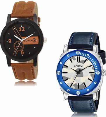 LOREM OE-LR01-LR54 Analog Watch  - For Men