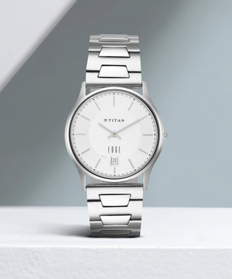 Titan 1683SM01 Edge Metal Analog Watch  - For Men