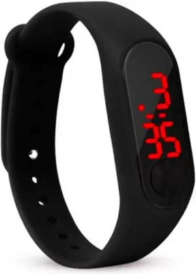 SKYZONE Boys & Girls Apple Shape Dial Led Watch With M2 Led Watch For Kids Sk-043 Digital Watch  - For Boys & Girls