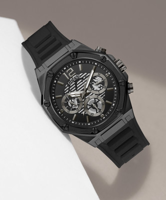 GUESS Guess Analog Black Dial Men's Watch GW0263G4 Black Dial Analog Watch  - For Men