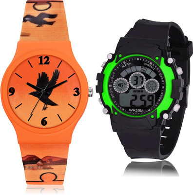 TIMETRANSELEVATE CM710-B3 Analog-Digital Watch  - For Boys