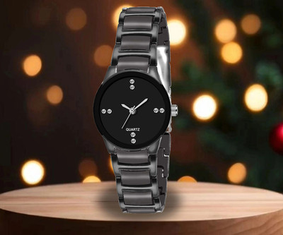 SUBERA Womens IIK metal strap golden Modern touch with Luxury-Bold touch Analog Watch  - For Women