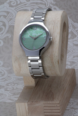 ZANZEER Party-Wedding Look Two Tone Colorful Dial Fancy Stainless Steel Chain Belt Party-Wedding Look Two Tone Colorful Dial Fancy Stainless Steel Chain Belt Analog Watch  - For Girls