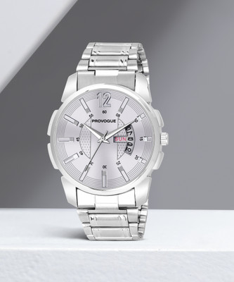 PROVOGUE Basic Analog Watch for Men with Day and Date Display Analog Watch with Day and Date Display Analog Watch For Men PaisaWapas