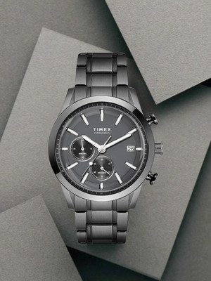 TIMEX Chronograph Grey Dial Analog Watch  - For Men