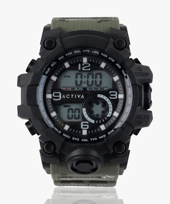 INVICTA ACW435-004 Activa By Invicta Grey Dial Digital Watch  - For Men