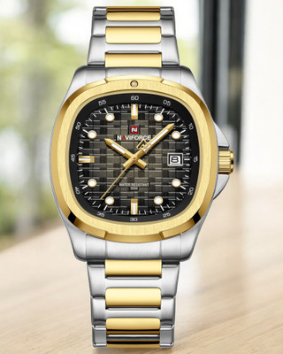 NAVIFORC NF9240_S/B/G Analog Watch  - For Men