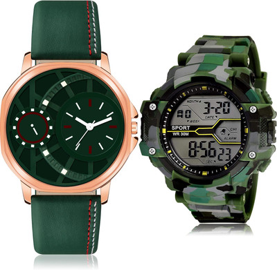 TIMETRANSELEVATE BM49-BC17 Analog-Digital Watch  - For Men